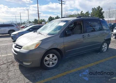 2005 Toyota Sienna Le z USA, uszkodzony, nr VIN 5TDZA23C85S263623